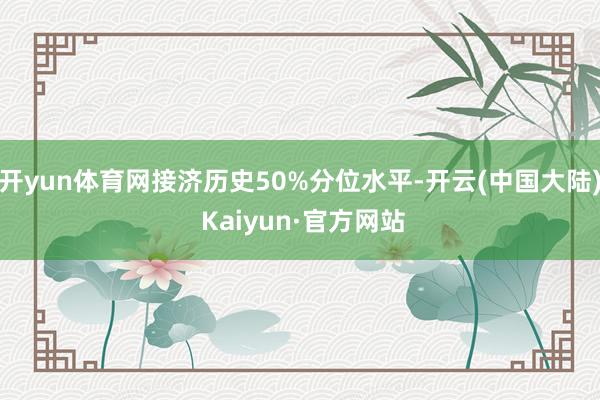 开yun体育网接济历史50%分位水平-开云(中国大陆) Kaiyun·官方网站