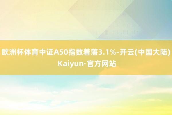 欧洲杯体育中证A50指数着落3.1%-开云(中国大陆) Kaiyun·官方网站